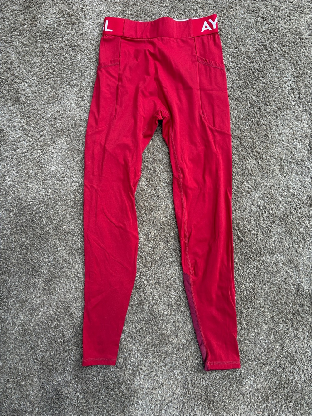 AYBL Red Women’s Performance Leggings